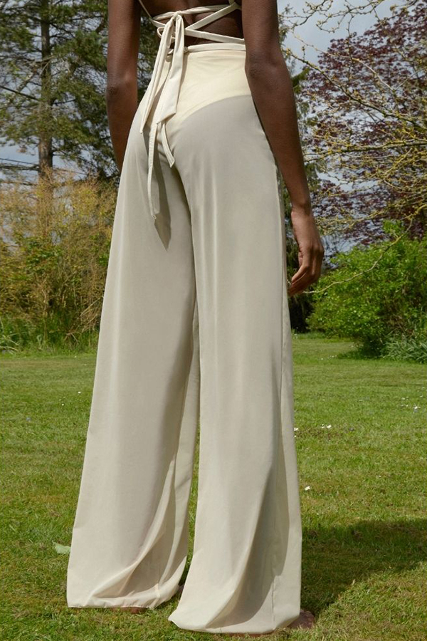 pantalon transparent louisa écru