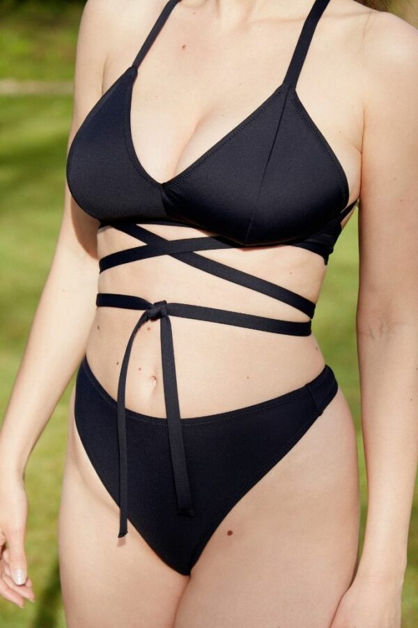 tanga de maillot de bain amélie noir