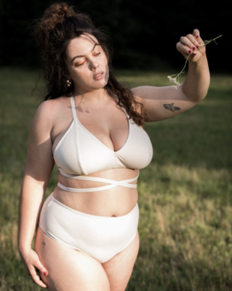 haut de maillot Alison ecru