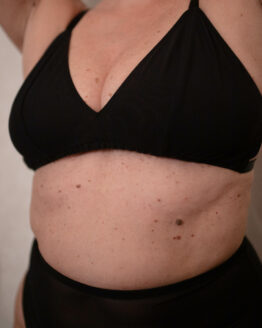 bralette claire transparente noire