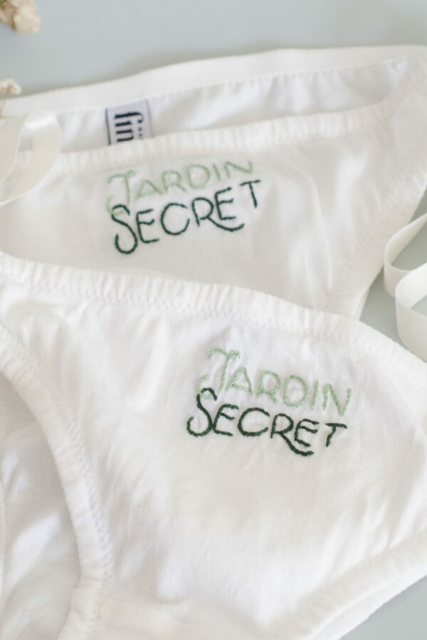 culotte nouée jardin secret