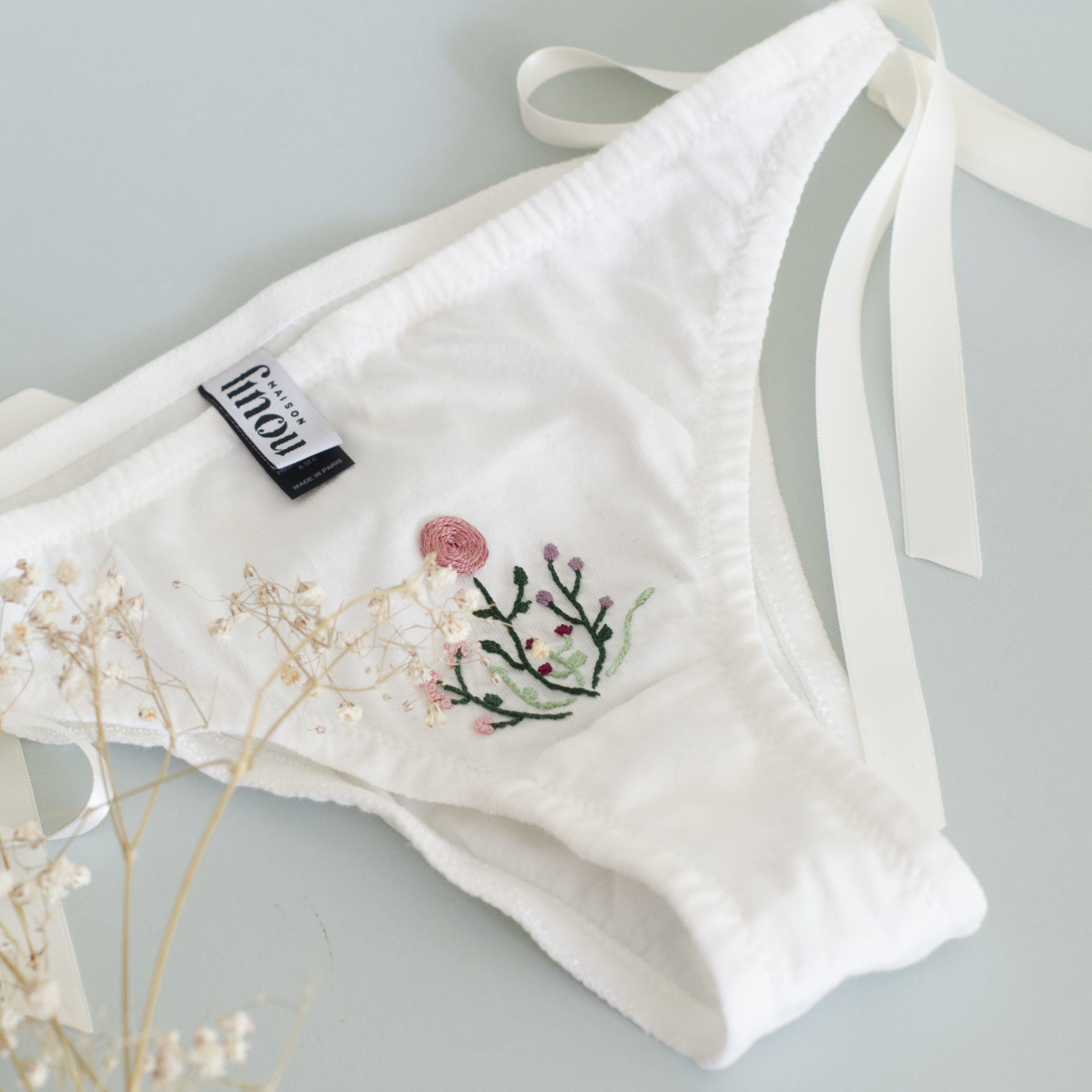 culotte nouée fleurie