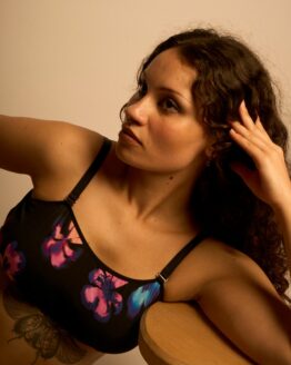 brassière camilla fleurs floues