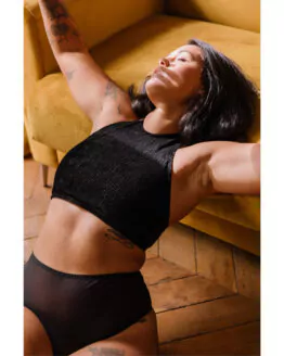 crop top félicie velours